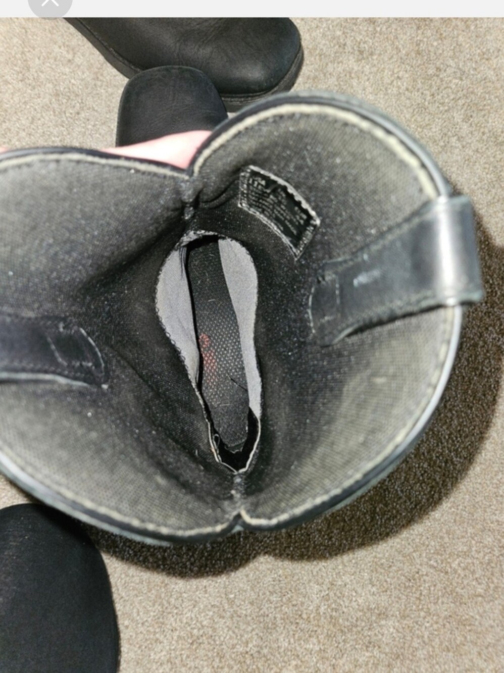 Wolverine Black Men's Western Work Cowboy Boots - Picture 7 of 11